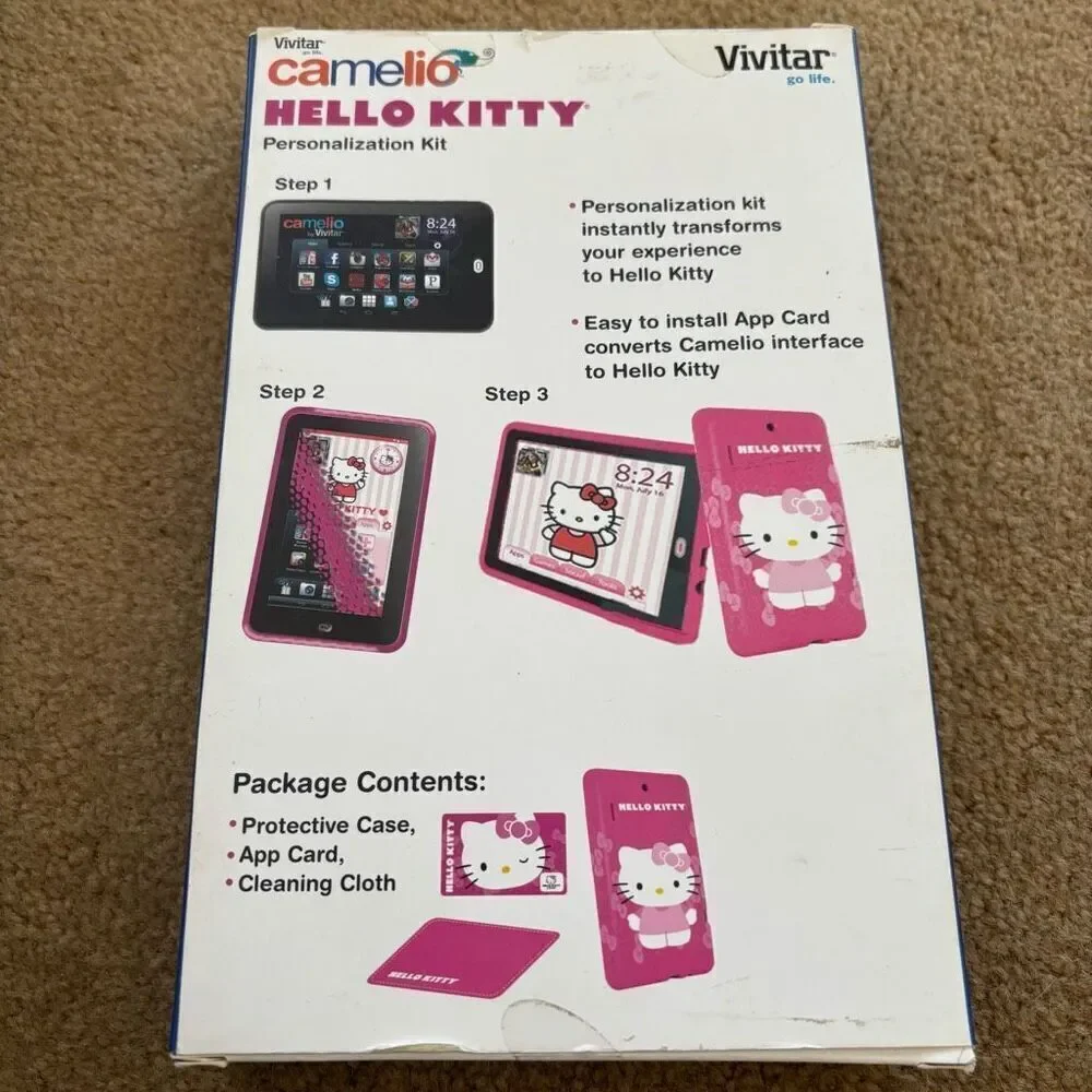 Vivitar Camelio Hello Kitty Personalization Kit 2013 *New*
